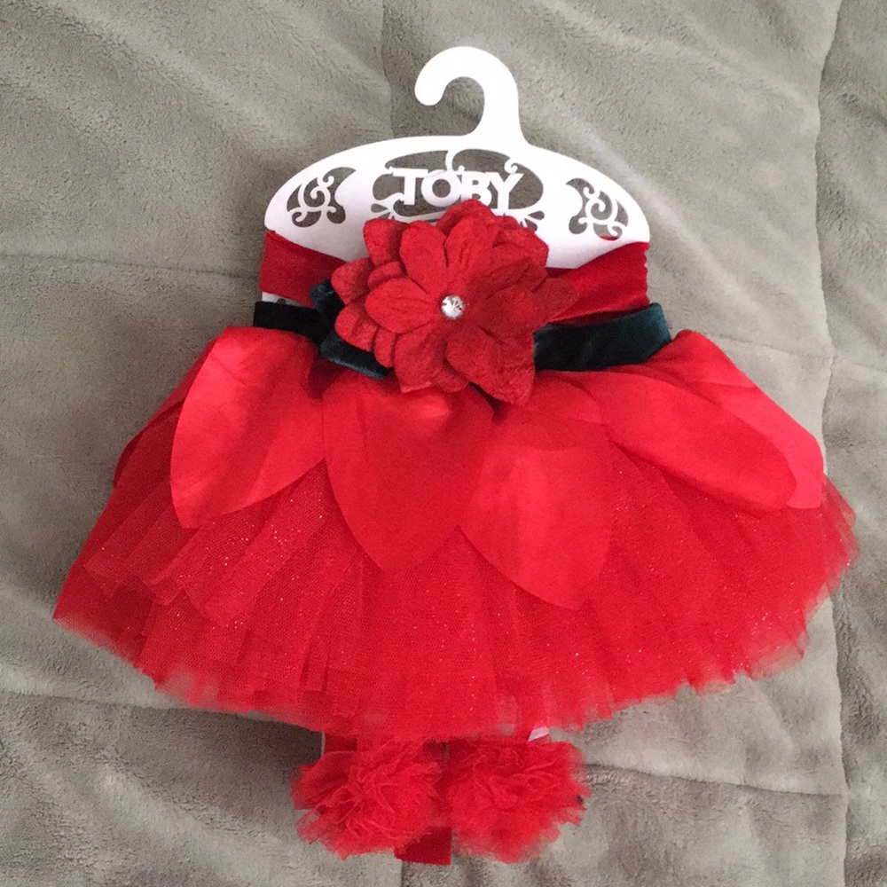 Brand new baby girl 3 piece tutu set